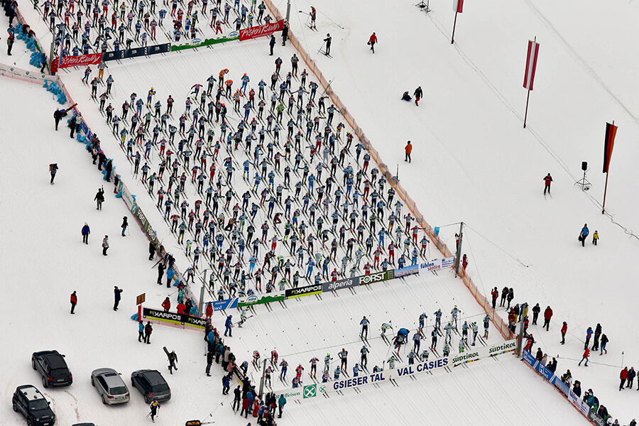 New starting area – 42-km-trak is open