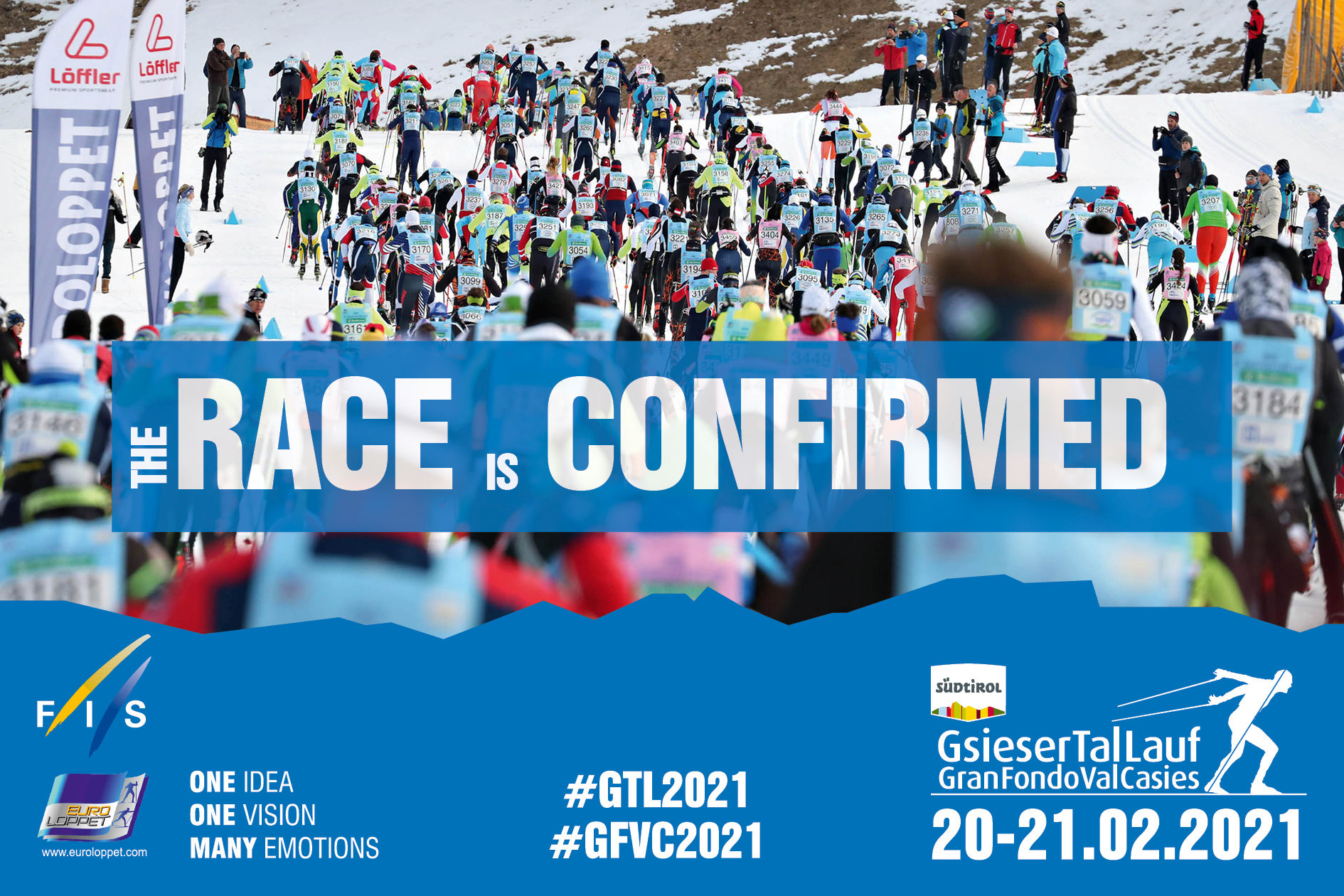 The GsieserTal Lauf is confirmed!